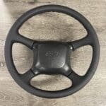 Chevy Truck 2001 Steering Wheel Restored to New Leather P1923