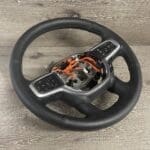 Dodge Ram 1500 2019 Steering Wheel Restored to New Leather P6428