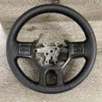 Dodge Ram 2012 Steering Wheel Restored to New Leather P5800