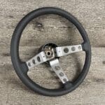 Ford Bronco 1979 Steering Wheel Restored to New Leather P4325