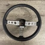 Ford Bronco 1979 Steering Wheel Restored to New Leather P4401