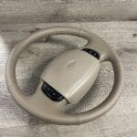 Ford Excursion 2001 Steering Wheel Restored to New Leather P2611