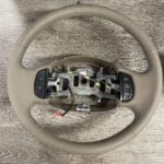 Ford Excursion 2001 Steering Wheel Restored to New Leather P3106