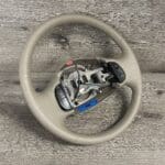 Ford Excursion 2001 Steering Wheel Restored to New Leather P6090