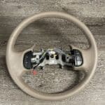 Ford Excursion 2001 Steering Wheel Restored to New Leather P7703