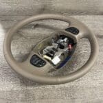 Ford Excursion 2003 Steering Wheel Restored to New Leather P1669