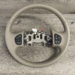 Ford Excursion 2004 Steering Wheel Restored to New Leather P6023