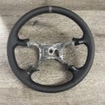 Ford F150 Lightning 2001 Steering Wheel Restored to New Leather P1951