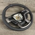 Ford F250 2020 Steering Wheel Restored to New Leather P4182