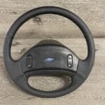 Ford F350 1995 Steering Wheel Restored to New Leather P6890