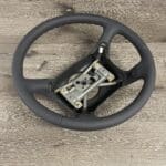 GMC C1500 1997 Steering Wheel Restored to New Leather P5104