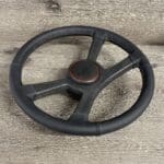 GMC C2500 1990 Steering Wheel Restored to New Leather P7081