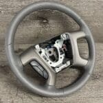 GMC Sierra 2500 2013 Steering Wheel Restored to New Leather P2779
