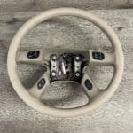 GMC Yukon 2006 Steering Wheel Restored to New Leather P6690