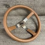Jeep 1981 Steering Wheel Restored to New Leather P4226