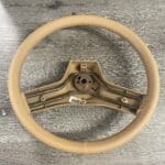 Jeep Grand Wagoneer 1988 Steering Wheel Restored to New Leather P2022