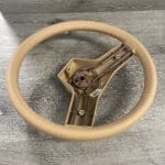 Jeep Grand Wagoneer 1988 Steering Wheel Restored to New Leather P2023