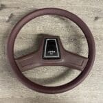 Jeep Grand Wagoneer 1989 Steering Wheel Restored to New Leather P6581
