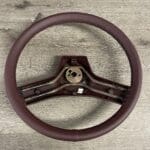 Jeep Grand Wagoneer 1991 Steering Wheel Restored to New Leather P1838