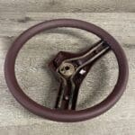 Jeep Grand Wagoneer 1991 Steering Wheel Restored to New Leather P1839