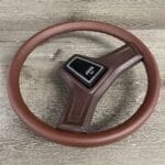 Jeep Wagoneer 1988 Steering Wheel Restored to New Leather P3277
