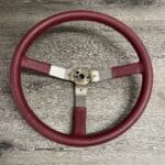 Jeep Wagoneer 1988 Steering Wheel Restored to New Leather P7290