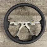 Jeep Wrangler 2006 Steering Wheel Restored to New Leather P3069