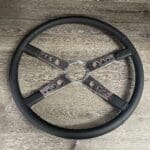 Kenworth W900A 1981 Steering Wheel Restored to New Leather P8150