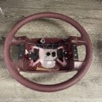 Lincoln Towncar 1994 Steering Wheels Restored to New Leather P7518