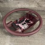 Lincoln Towncar 1994 Steering Wheels Restored to New Leather P7519