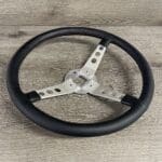 Lotus Europa Twin Cam 1972 Steering Wheel Restored to New Leather P6908