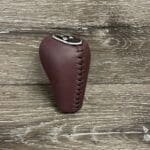 Mazda RX7 GSL Gearshift Knob Restored to New Leather P8027