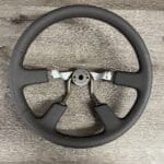 Nissan Pathfinder 1988 Steering Wheel Restored to New Leather P6632
