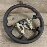 Nissan Stagea 1999 Steering Wheel Restored to New Leather P4016