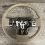 Nissan Titan LE 2008 Steering Wheel Restored to New Leather P4899