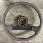 Oldsmobile Cutlass 1981 Steering Wheel Restored to New Leather P3478
