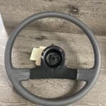 Oldsmobile Cutlass 1987 Steering Wheel Restored to New Leather P3013