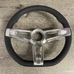 Oldsmobile Cutlass Steering Wheel Restored to New Leather P4028