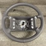 Porsche 911 1991 Steering Wheel Restored to New Leather P2139