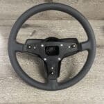 Porsche 911 S Targa 1977 Steering Wheel Restored to New Leather P3957