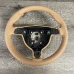 Porsche Carrera 2007 Steering Wheel Restored to New Leather P4442