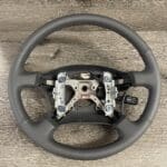 Toyota Land Cruiser 1996 Steering Wheel Restored to New Leather P2919