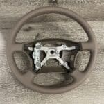 Toyota Land Cruiser 1996 Steering Wheel Restored to New Leather P4062