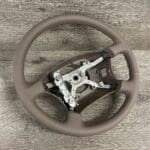 Toyota Land Cruiser 1996 Steering Wheel Restored to New Leather P4063