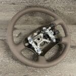 Toyota Land Cruiser 1996 Steering Wheel Restored to New Leather P5101