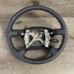 Toyota Land Cruiser 1996 Steering Wheel Restored to New Leather P5566