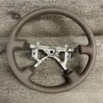 Toyota Land Cruiser 1996 Steering Wheel Restored to New Leather P7052
