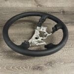 Toyota Land Cruiser 1996 Steering Wheel Restored to New Leather P7603