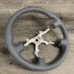 Toyota Land Cruiser 1997 Steering Wheel Restored to New Leather P8014