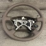 Toyota Land Cruiser 1999 Steering Wheel Restored to New Leather P2198